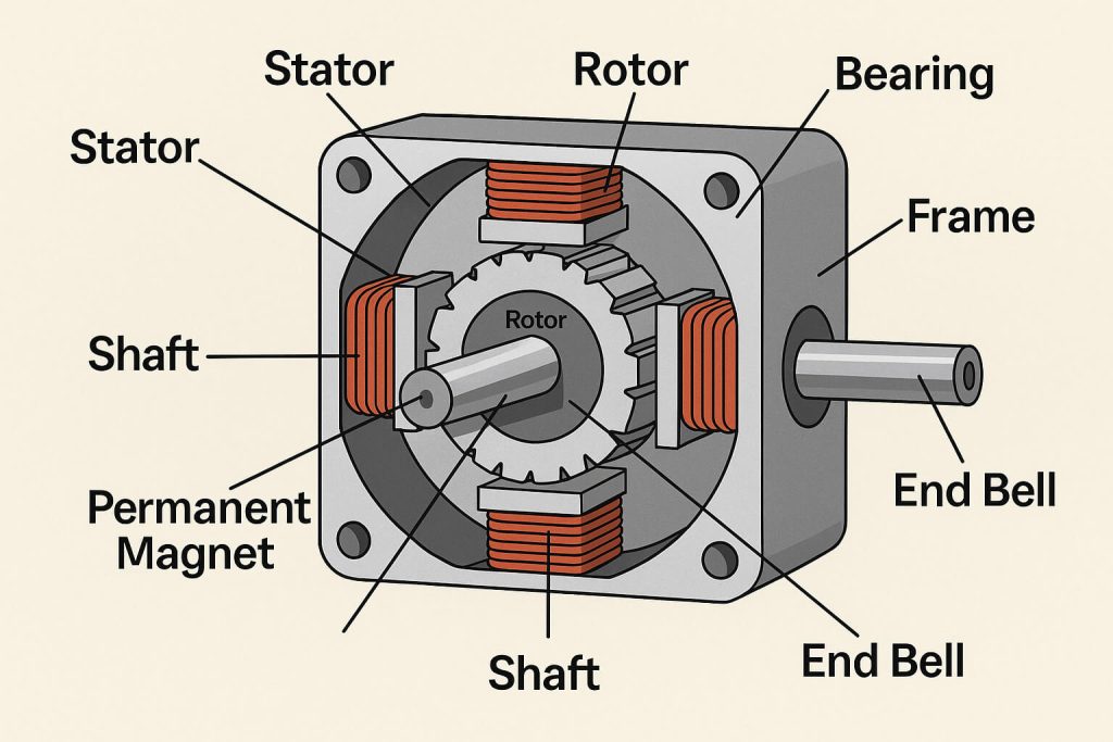 Stepper Motor Diagram