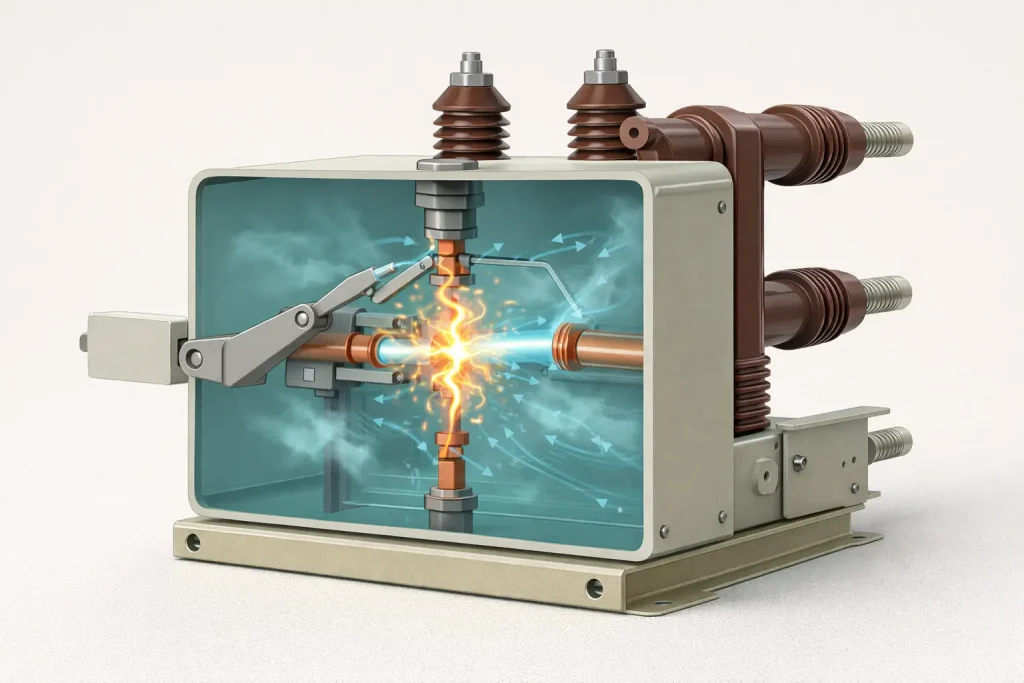 SF₆ Circuit Breaker – Working & Applications