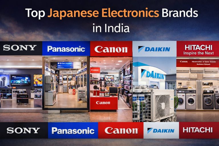Top Japanese Electronics Brands in India