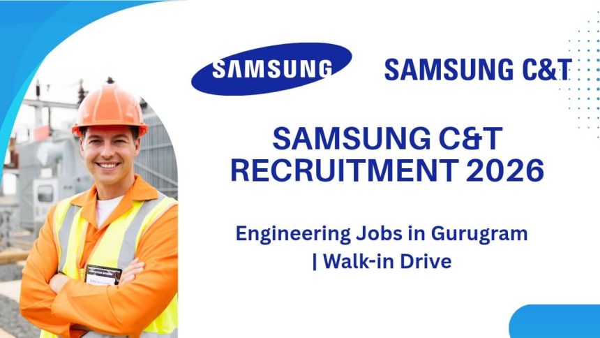 Samsung C&T Recruitment 2026